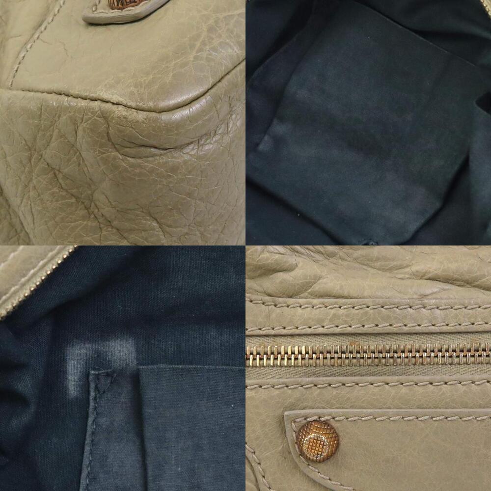 Balenciaga Leather Town Beige Giant Bag Shoulder - Picture 3 of 4